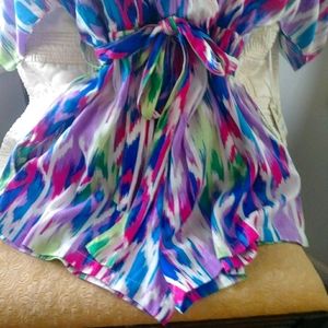 Go Coco multicolor romper. Size XL